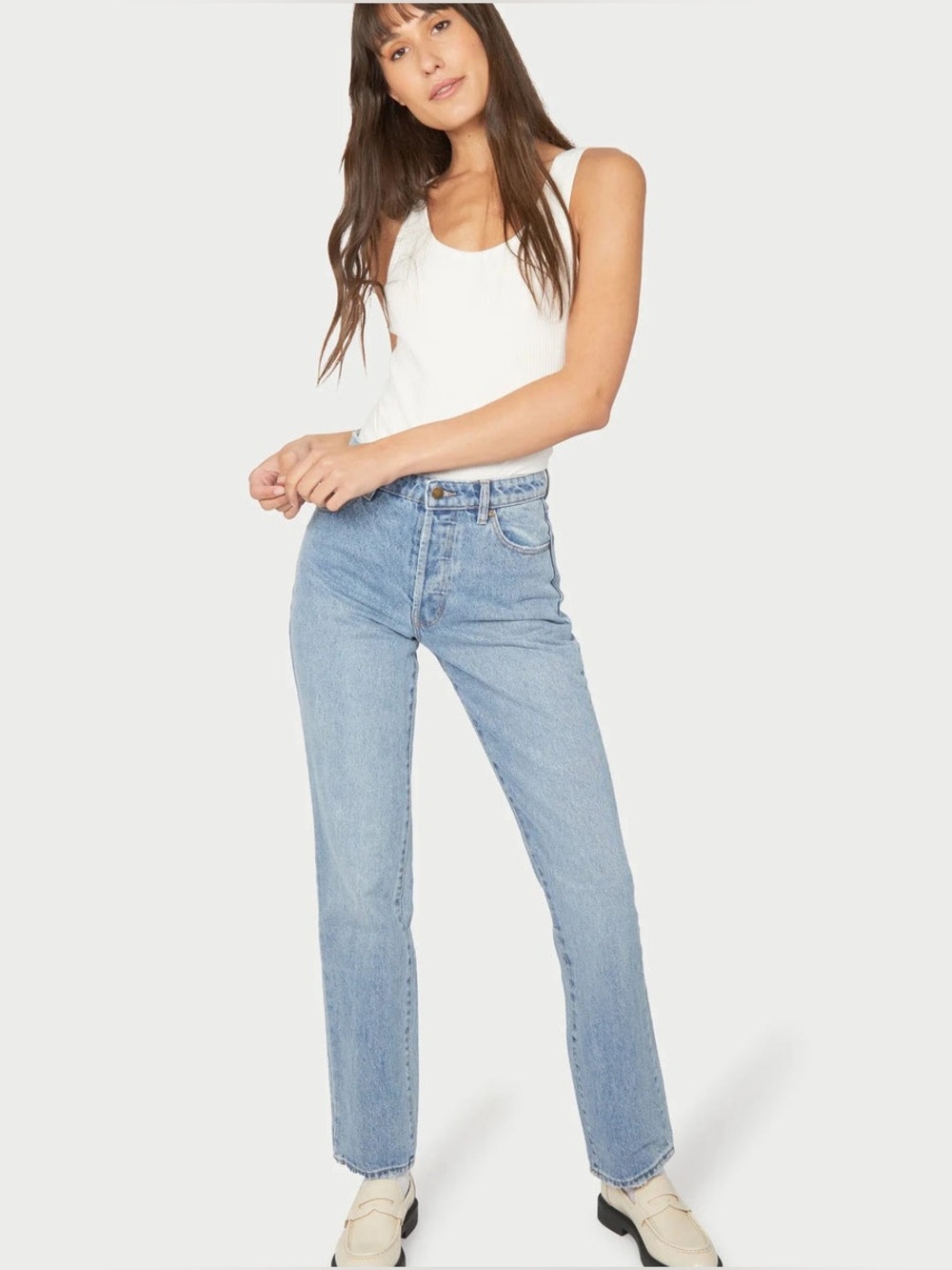 NWT Rolla’s Classic Straight 90s Blue Jeans Denim Size 25